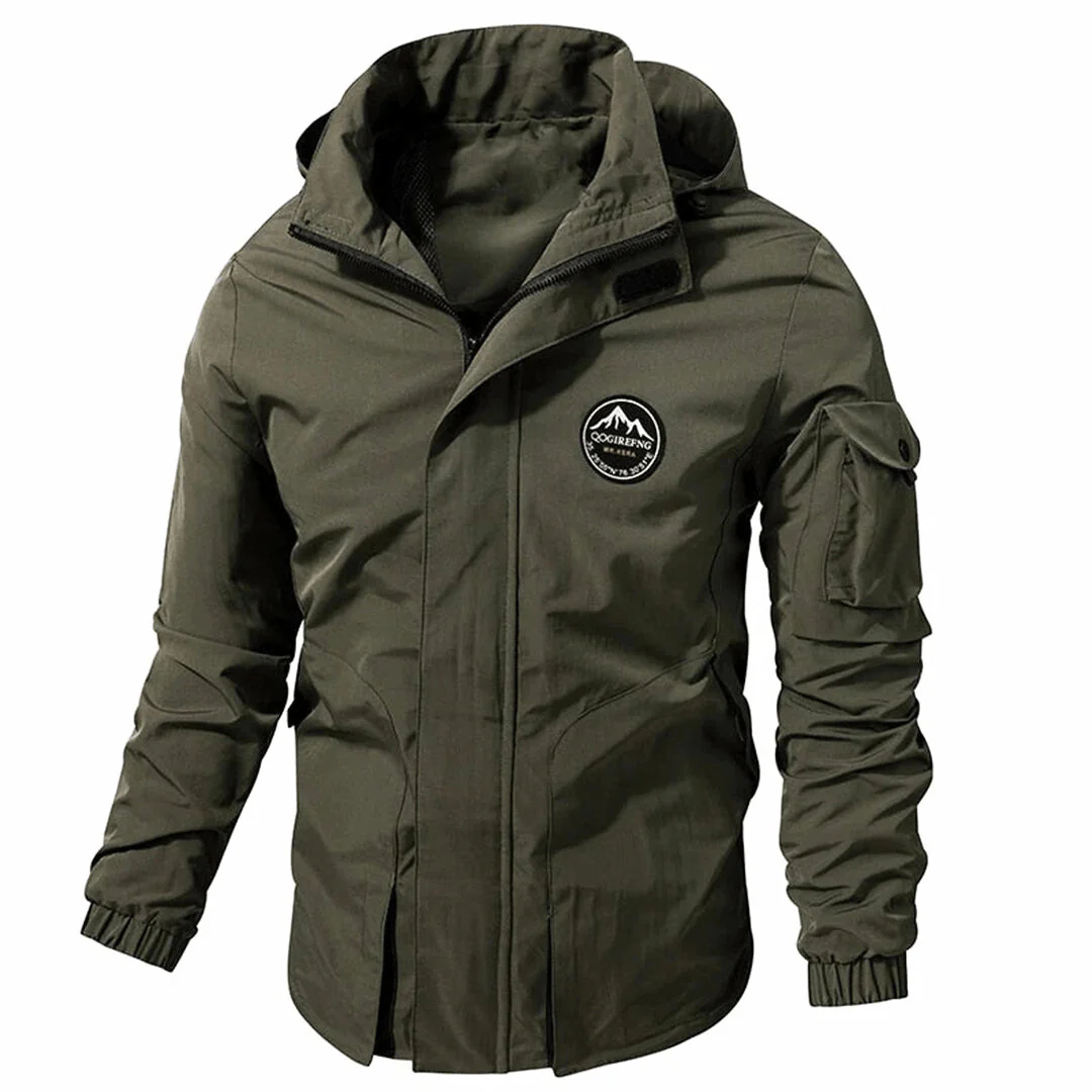 Herren Winter-Windbreaker Jacke - Isoliert & Mehrfachtaschen - Image 3