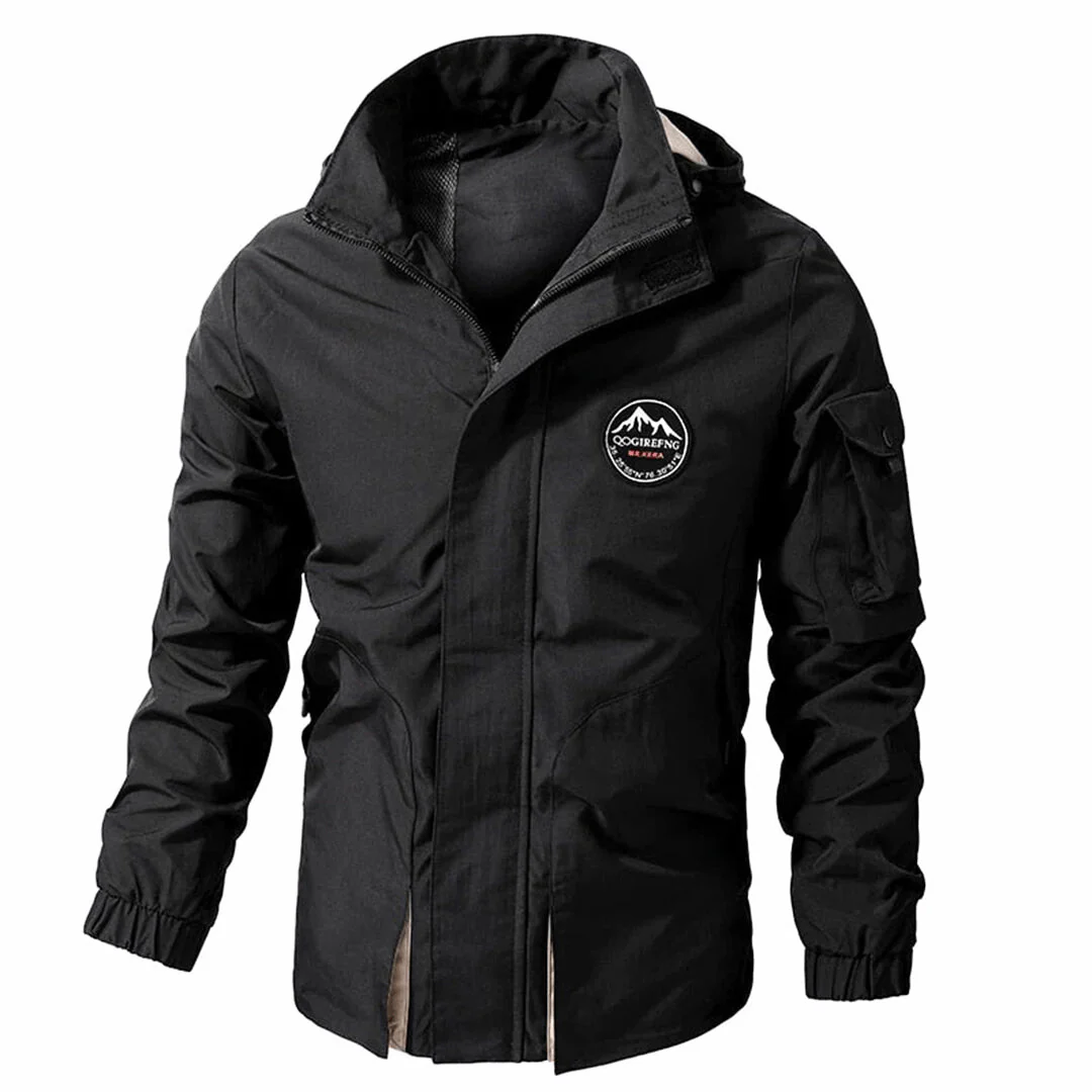Herren Winter-Windbreaker Jacke - Isoliert & Mehrfachtaschen - Image 4