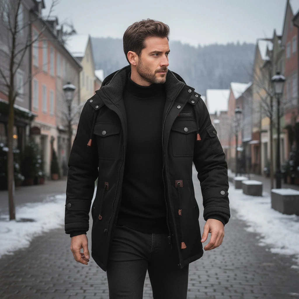 Herren Winterjacke - Isoliert & Winddicht - Image 5