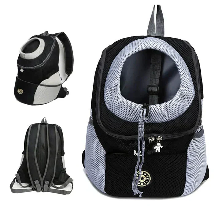 Hundetrage Sport-Rucksack - Einstellbare Passform mit Kopf-Raus-Design - Image 4