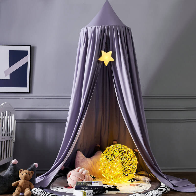 Kinder Bett Baldachin Vorhang - Lese- & Spielzelt - Image 11