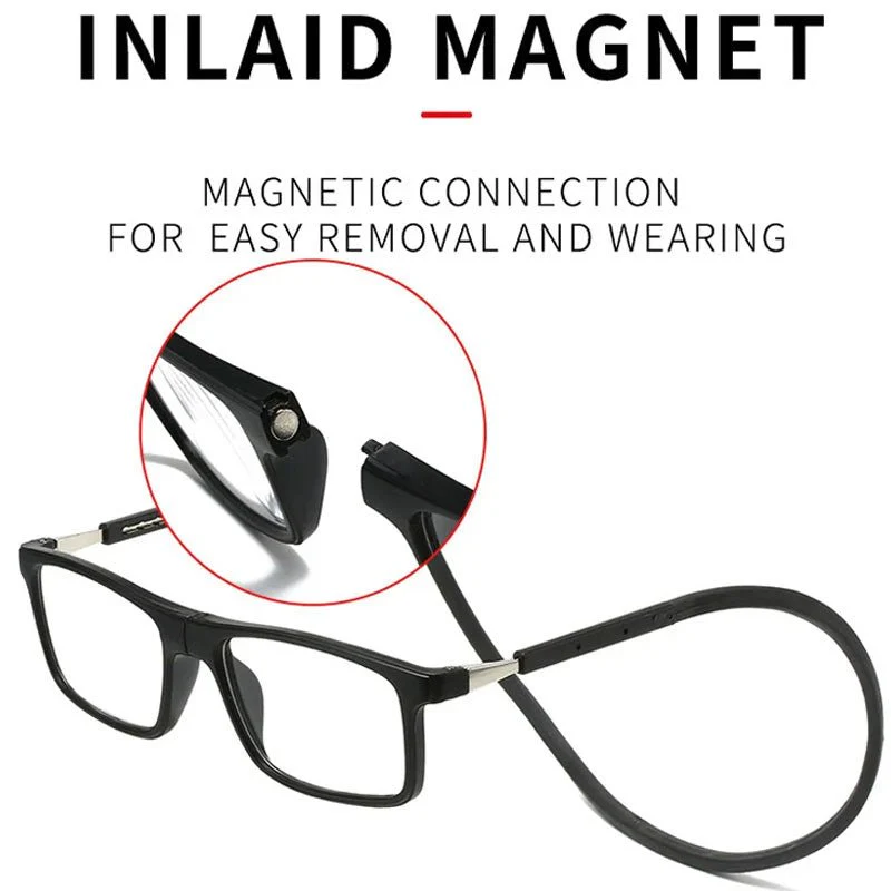 Magnetic Neck Hanging Anti-Lost Anti-Blue Light Reading Glasses - Image 6