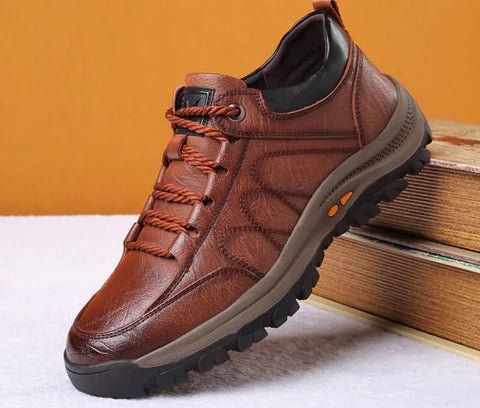 Men's Orthopaedic Leather Trainers - Image 11