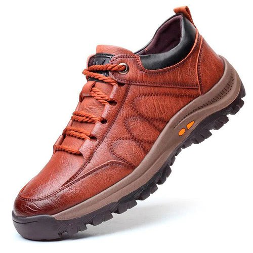 Men's Orthopaedic Leather Trainers - Image 6