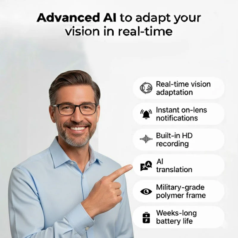SmartVision™ AI-Powered Adaptive Glasses - Image 2