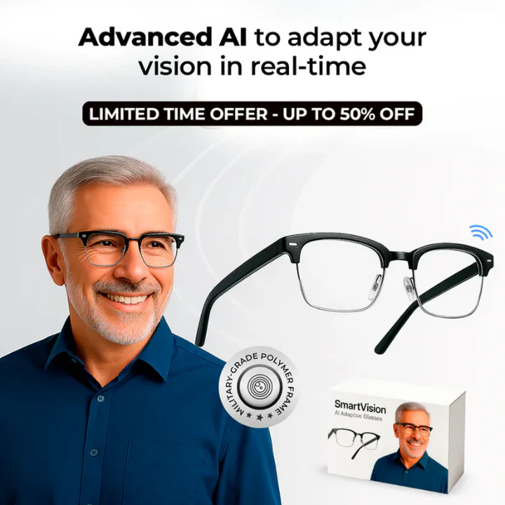 SmartVision⢠AI-Powered Adaptive Glasses