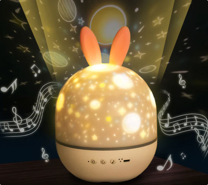 Sternenhimmel Projektor – Kinder Nachtlicht mit Musik - Image 3