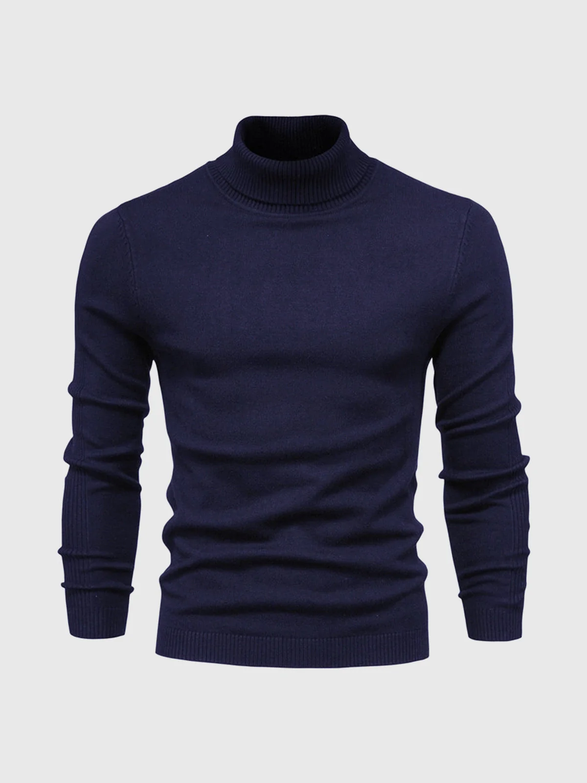 Stilvoller Rollkragenpullover für Herren - Image 15