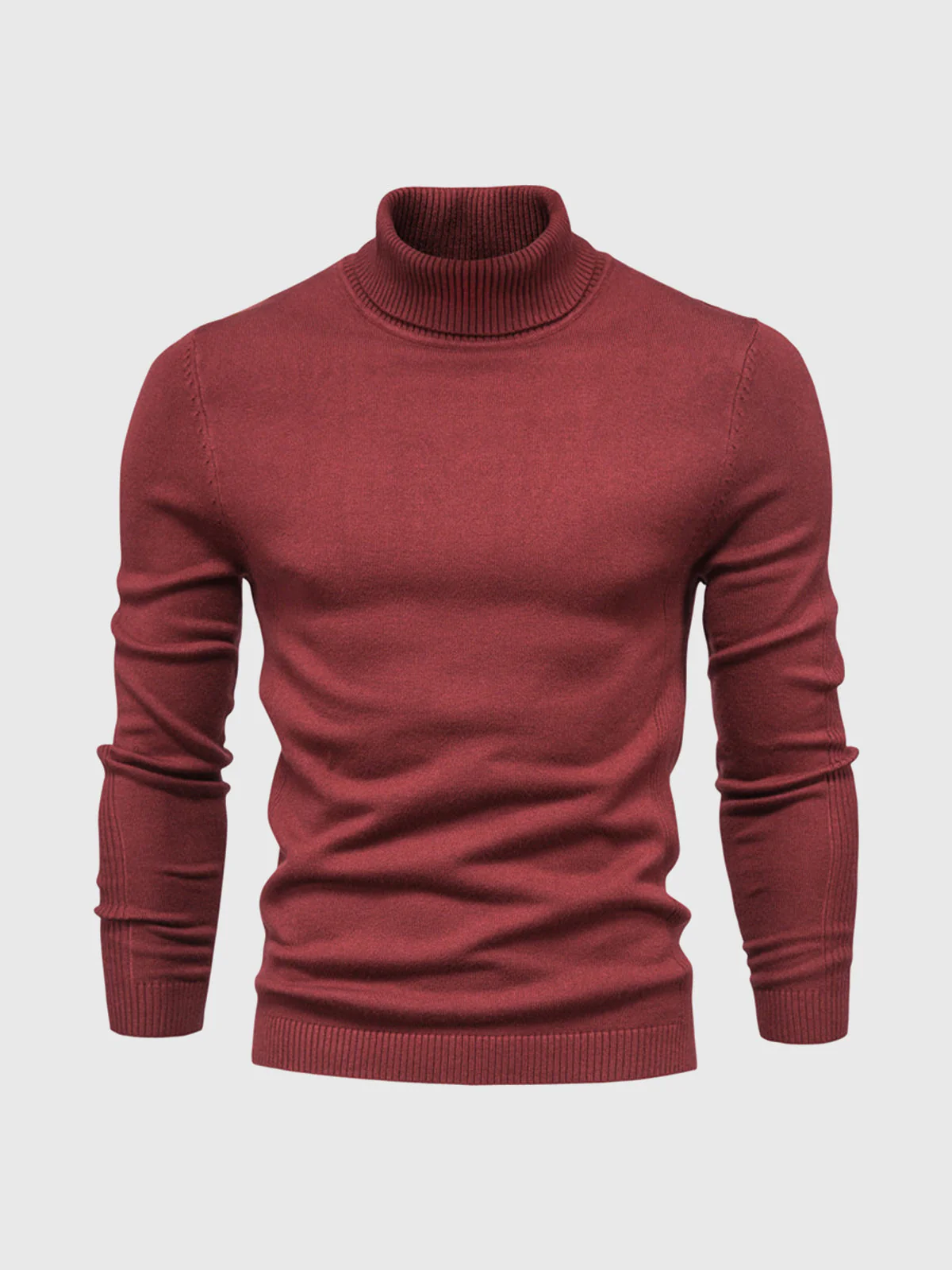 Stilvoller Rollkragenpullover für Herren - Image 16
