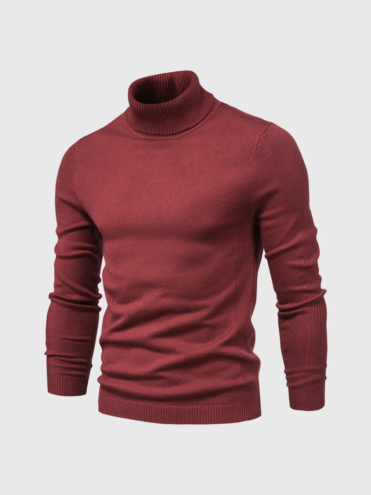 Stilvoller Rollkragenpullover für Herren - Image 5