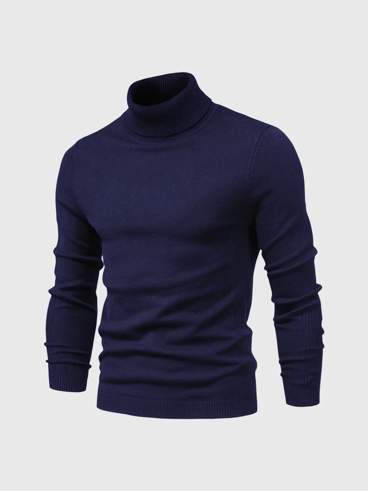 Stilvoller Rollkragenpullover für Herren - Image 8