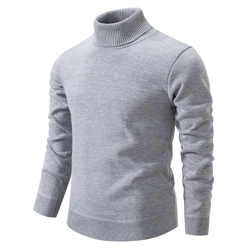 Stilvoller Rollkragenpullover für Herren - Image 3