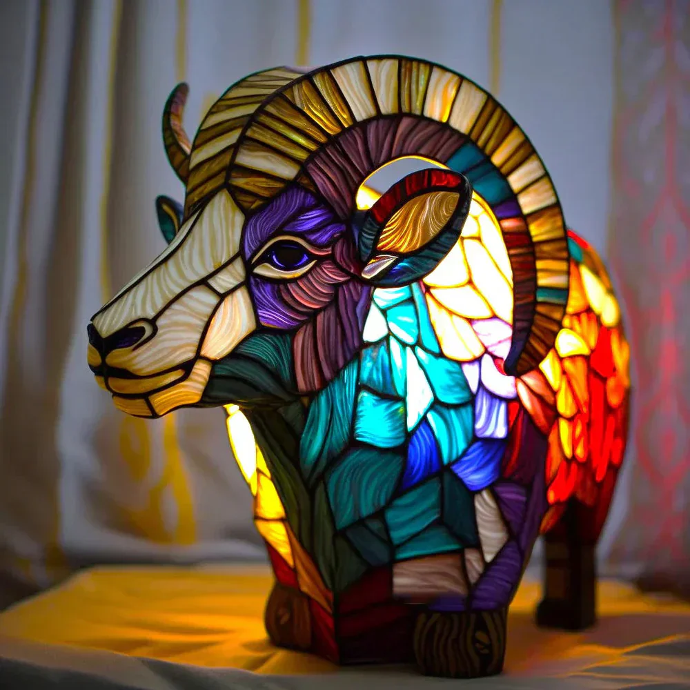 Tierfigur Display Lampe - Lebhafte Heimdekoration - Image 7