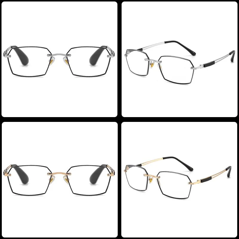 Ultra-lightweight Geometric Shape Reading Glasses - Image 5