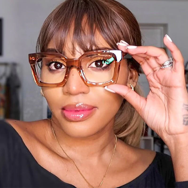 Unisex Fashion Oversized Lightweight Glasses - Image 4