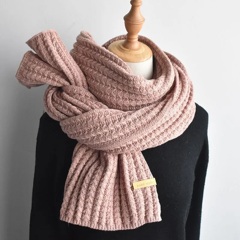 Unisex-Strickschal – Weicher Rippstrick - Image 6