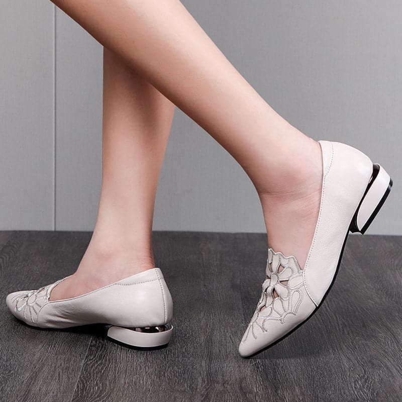 Videl Women's Leather Loafers - Image 3