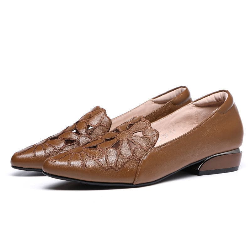 Videl Women's Leather Loafers - Image 4