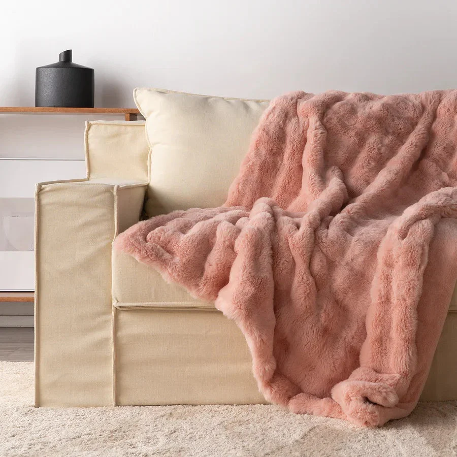 Weiche Wurfdecke – Flauschig mit 3D-Struktur - Image 6
