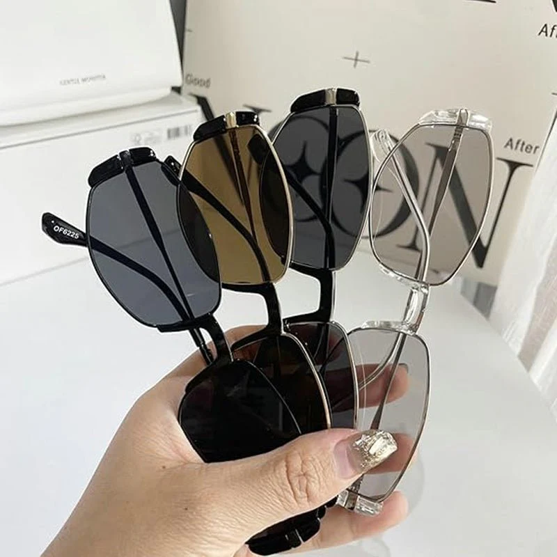 Women's Retro Oval Narrow Frame Sunglasses（50% OFF） - Image 5